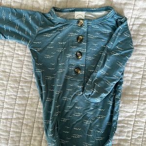 Oh Lou and Company knotted gown